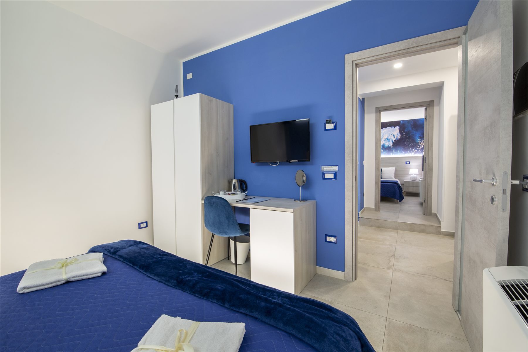 Dettaglio arredo della Blue Ocean