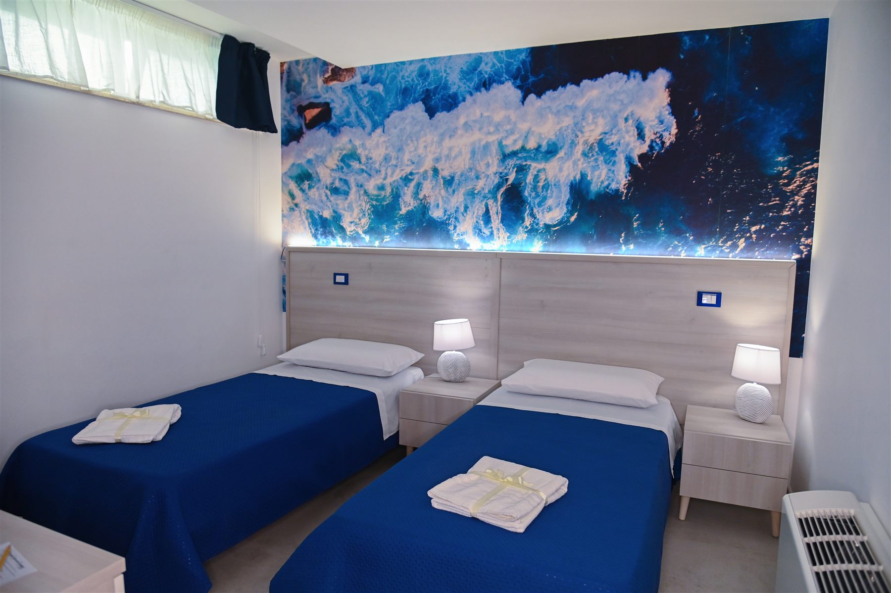 Dettaglio storico della Blue Ocean